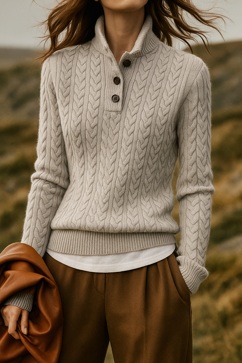 Arden | Button-Up Sweater
