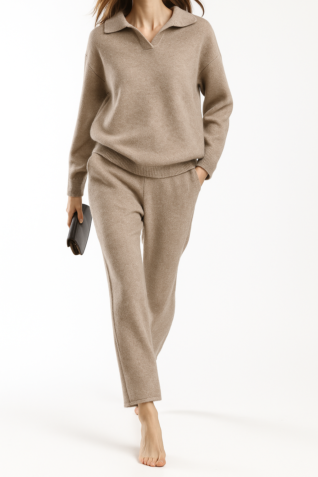 Grace | Polo Knit Set