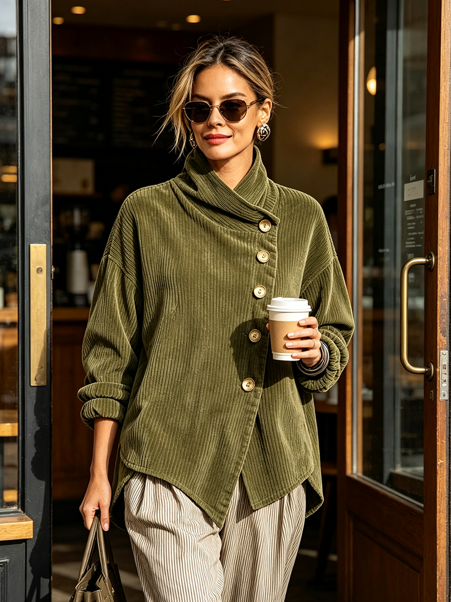 Colette | Elegant Buttoned Sweater