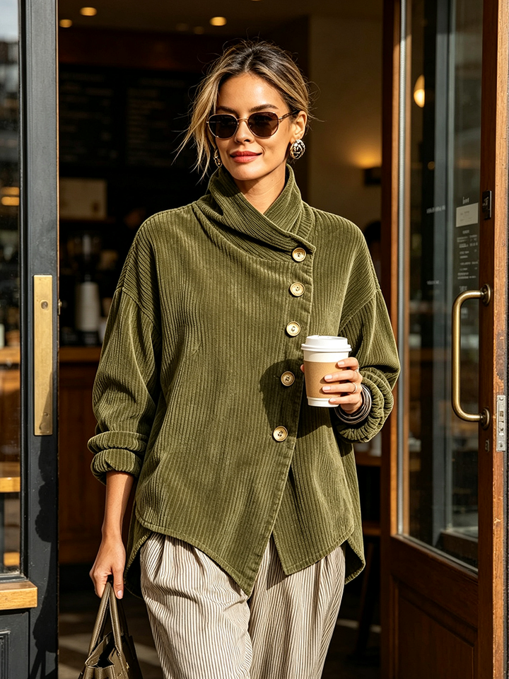 Colette | Elegant Buttoned Sweater